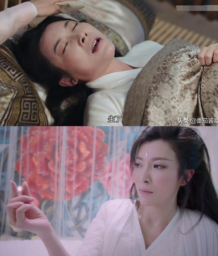  
Nữ diễn viên Trương Diễm Diễm vào vai mẹ Toàn Cơ và Cẩm Mịch. (Ảnh: Sina)