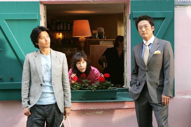  
Mối tình tay 3 không thể dứt ra của Lovers In Paris 1 thời làm mê đắm khán giả toàn châu Á (Ảnh: Korean Dramas - blogger)