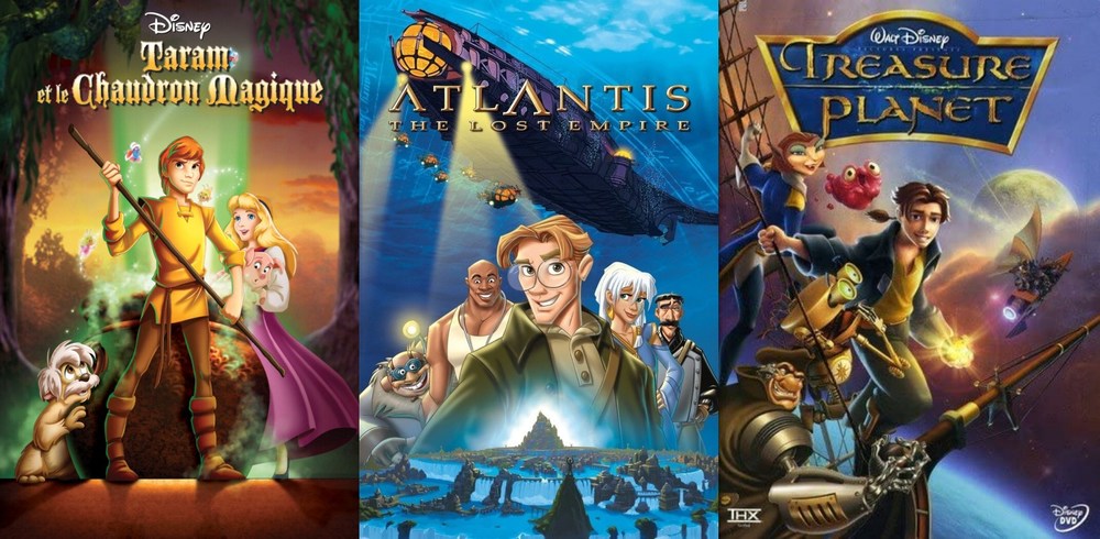  
The Black Cauldron, Atlantis: The Lost Empire và Treasure Planet là những phim mà fan khuyên Disney nên làm live-action (Ảnh: IMDb)