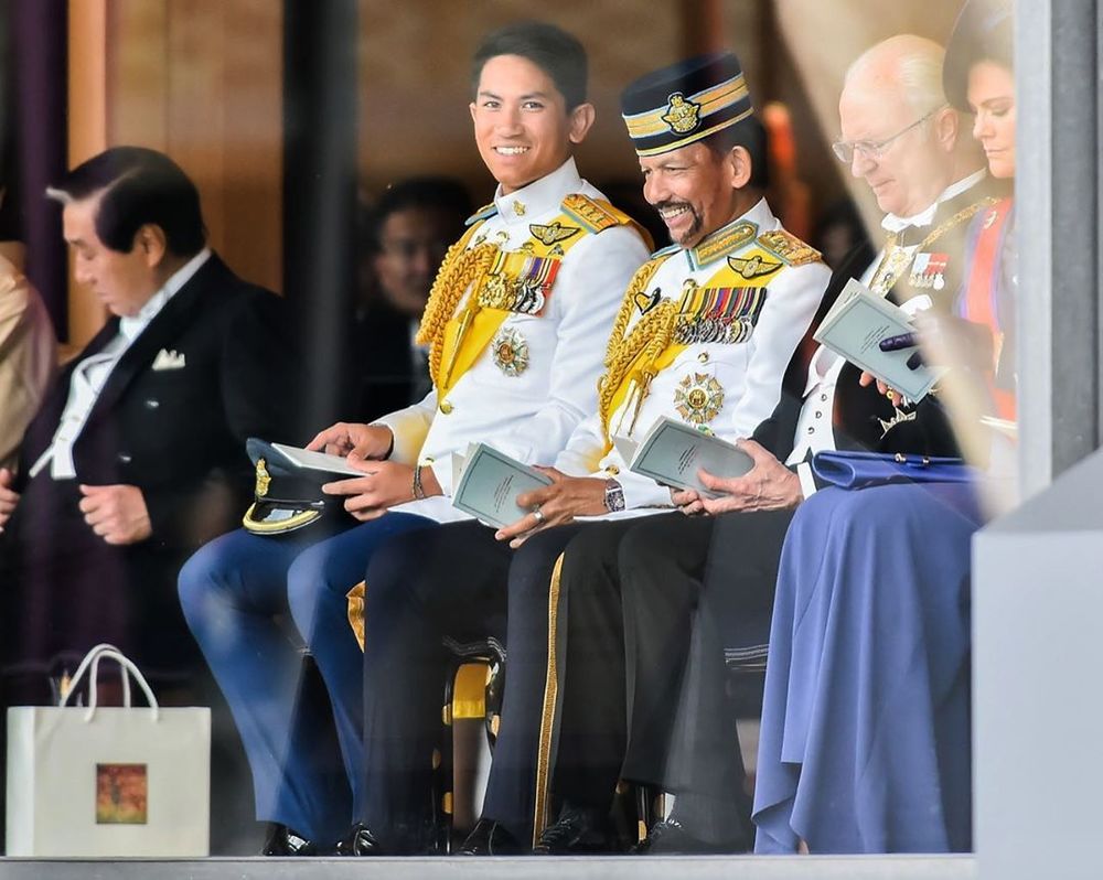 
Hoàng tử Abdul Mateen, con trai thứ 10 của quốc vương Brunei là chàng trai lý tưởng của không ít các cô gái. Ảnh: Instagram