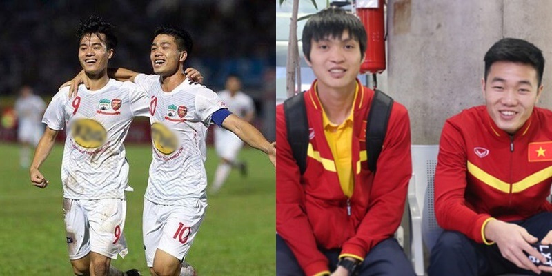  
Các cầu thủ Việt cũng có những tình bạn đáng trân trọng. Ảnh: Dân Trí/ Bongdaplus