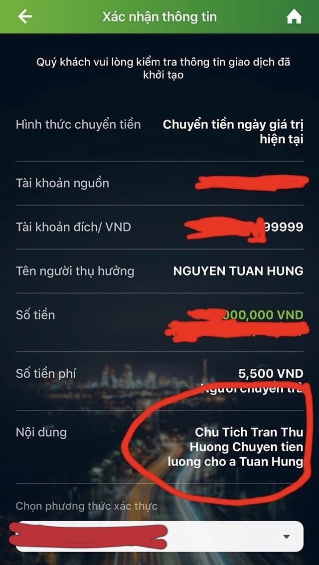  
Tuấn Hưng "ríu rít" khi được vợ "phát lương" tháng: "Cảm ơn Chủ tịch"​. (Ảnh: FBNV)