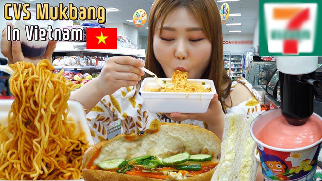  
G-Ni cũng từng làm một clip về đồ ăn Việt Nam. (Ảnh: Chụp màn hình)