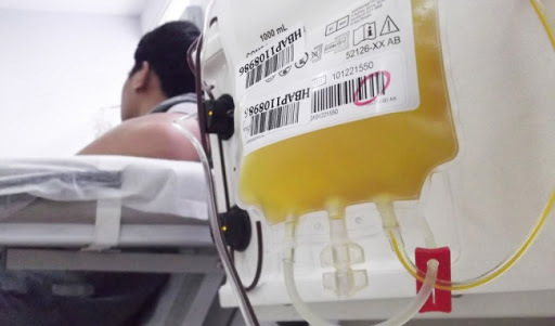  
Cộng đồng người khỏi bệnh đang truyền tải, kêu gọi hành động hiến huyết tương cứu chữa đồng bào (Ảnh: Bệnh viện Việt Đức).