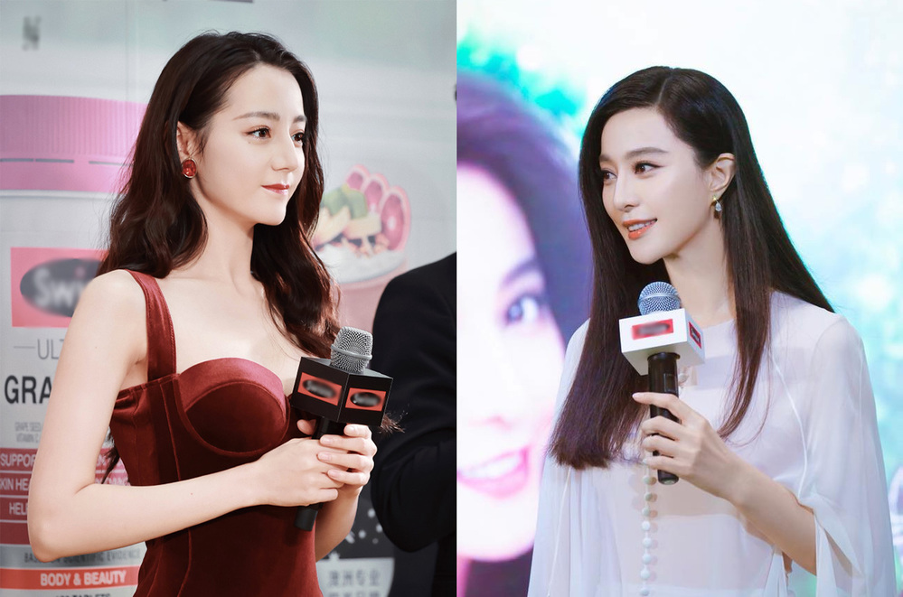 
Hai mỹ nhân đều giữ vị trí đại ngôn cho cùng một thương hiệu (Ảnh Weibo)