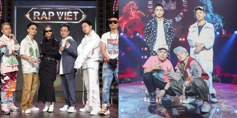
Sự so sánh của hai chương trình Rap Việt và King Of Rap (Ảnh: FB).