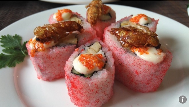  Sushi gián – bạn đã nghe thấy chưa? (Ảnh: Sina)