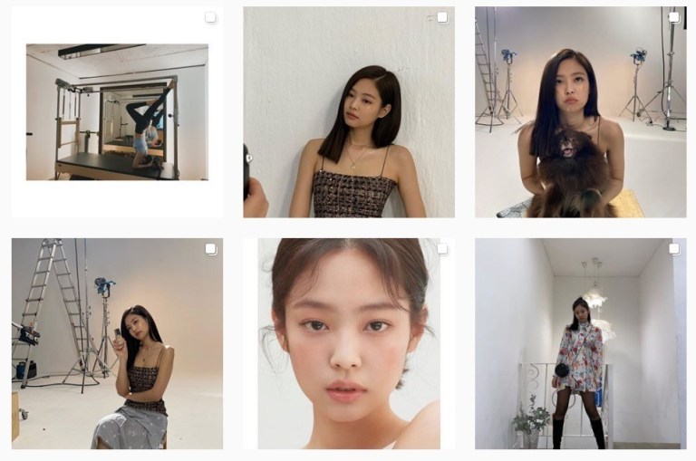 
Là biểu tượng phong cách, Instagram của Jennie nhận được sự quan tâm lớn từ giới trẻ. Ảnh: Chụp màn hình