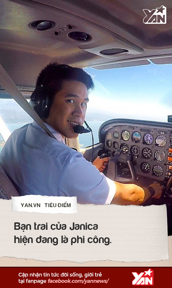
Bạn trai của Janica hiện đang là phi công. (Ảnh: IGNV)
