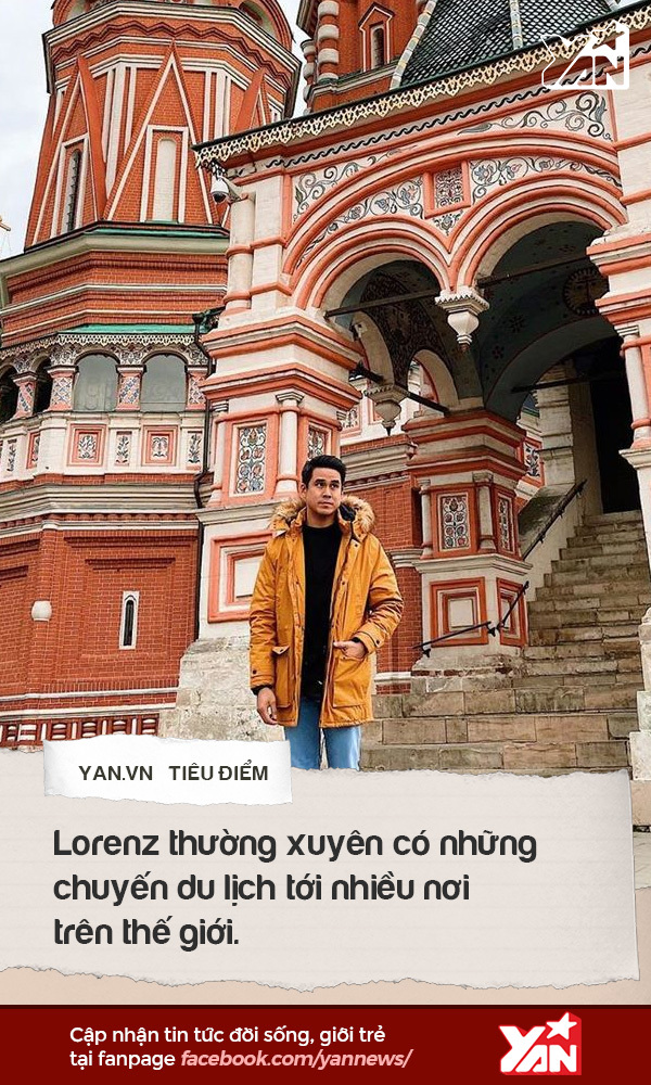 
Lorenz thường xuyên có những chuyến du lịch tới nhiều nơi trên thế giới. (Ảnh: IGNV)