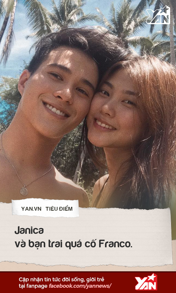 
Janica và bạn trai quá cố Franco. (Ảnh: IGNV)