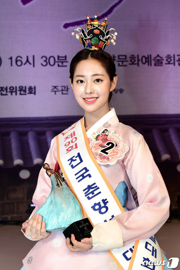  
Shin Seulgi đã chính thức đăng quang ngôi vị Hoa hậu truyền thống Hàn Quốc (Ảnh: News1)