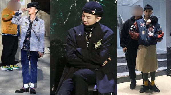  
Ông hoàng phong cách G-Dragon, khi vừa xuất ngũ anh đã nhanh chóng tạo trend với các kiểu ăn mặc cực chất - Ảnh Pinterest