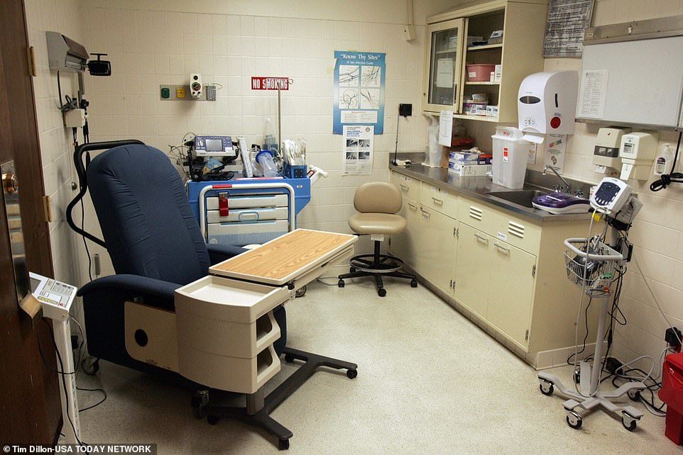  
Trang thiết bị hiện đại trong trung tâm Y tế quân sự Walter Reed. (Ảnh: Daily Mail).