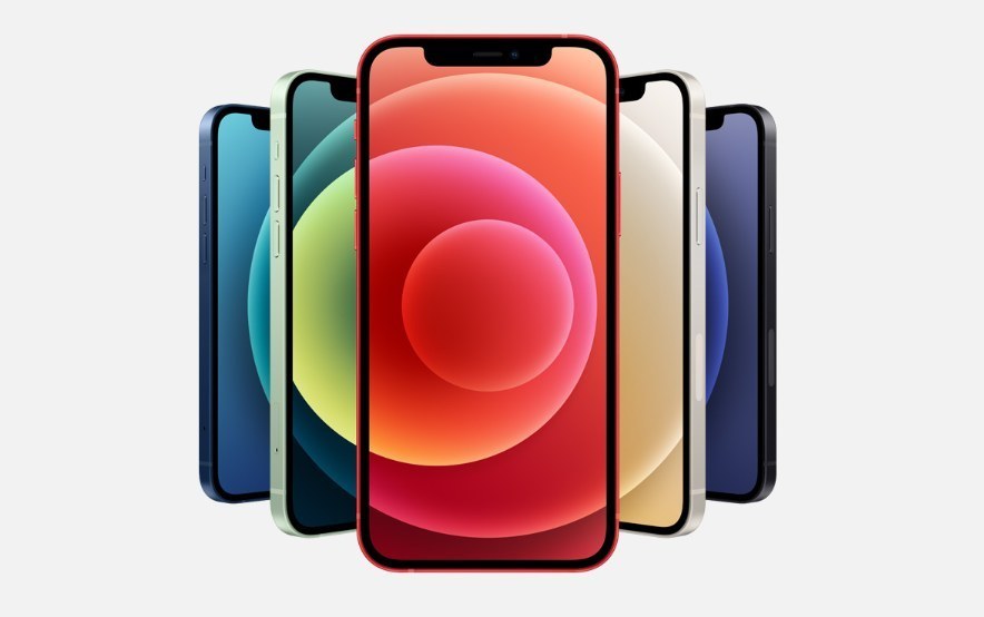  
Một số màu sắc mới của iPhone 12 (Ảnh: Apple)