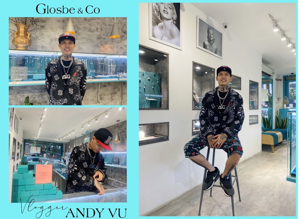 Cùng Vlogger Andy Vũ khám phá ngay tiệm trang sức bạc cực “xịn sò” nhất tại Sài Thành