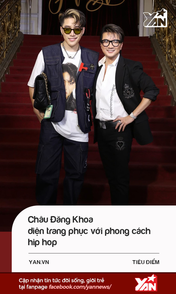  
Châu Đăng Khoa diện trang phục với phong cách hip hop (Ảnh: NVCC) - Tin sao Viet - Tin tuc sao Viet - Scandal sao Viet - Tin tuc cua Sao - Tin cua Sao