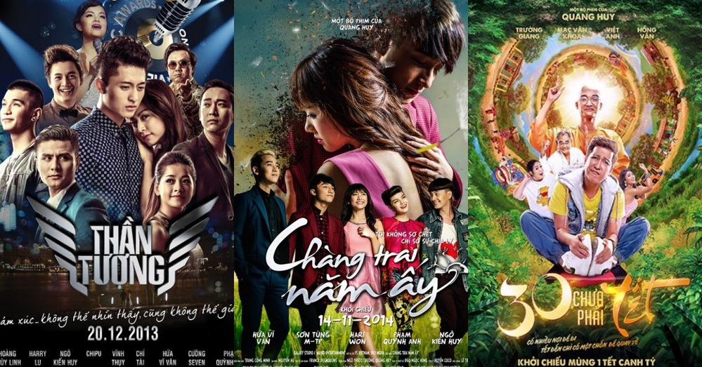  
3 bộ phim điện ảnh tạo nên tên tuổi của đạo diễn Quang Huy (Ảnh: Facebook nhân vật)