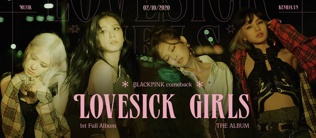 
Các cô gái sẽ ra mắt thêm MV Lovesick Girls. Ảnh: Twitter