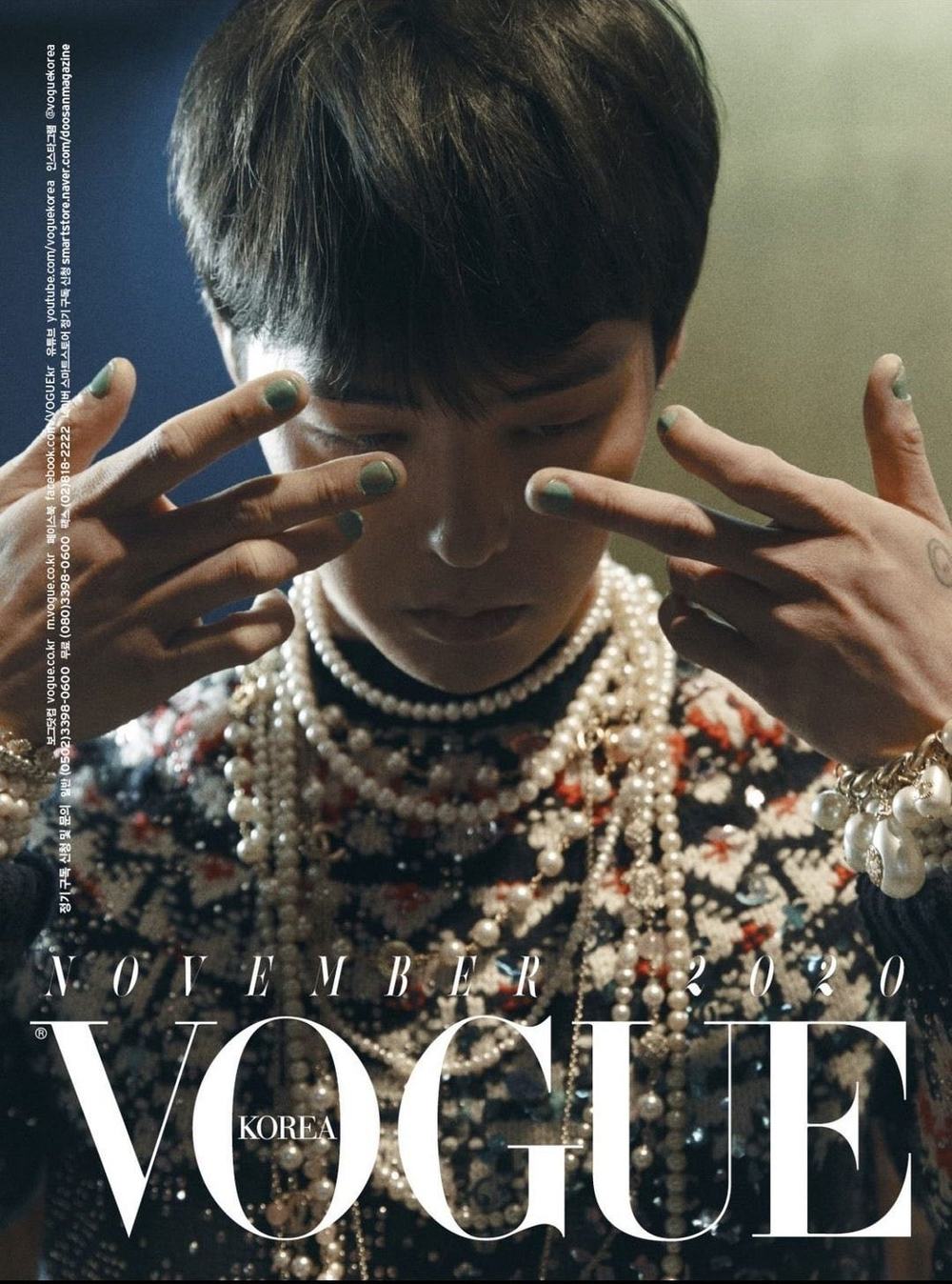 
Tạp chí Vogue với gương mặt ảnh bìa là G-Dragon đang đạt mức bán ra cao ngất ngưỡng. (Ảnh: Instagram)