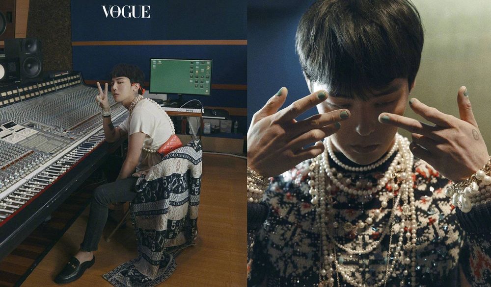 
G-Dragon diện đồ chất lừ trên tạp chí (Ảnh: IGNV)