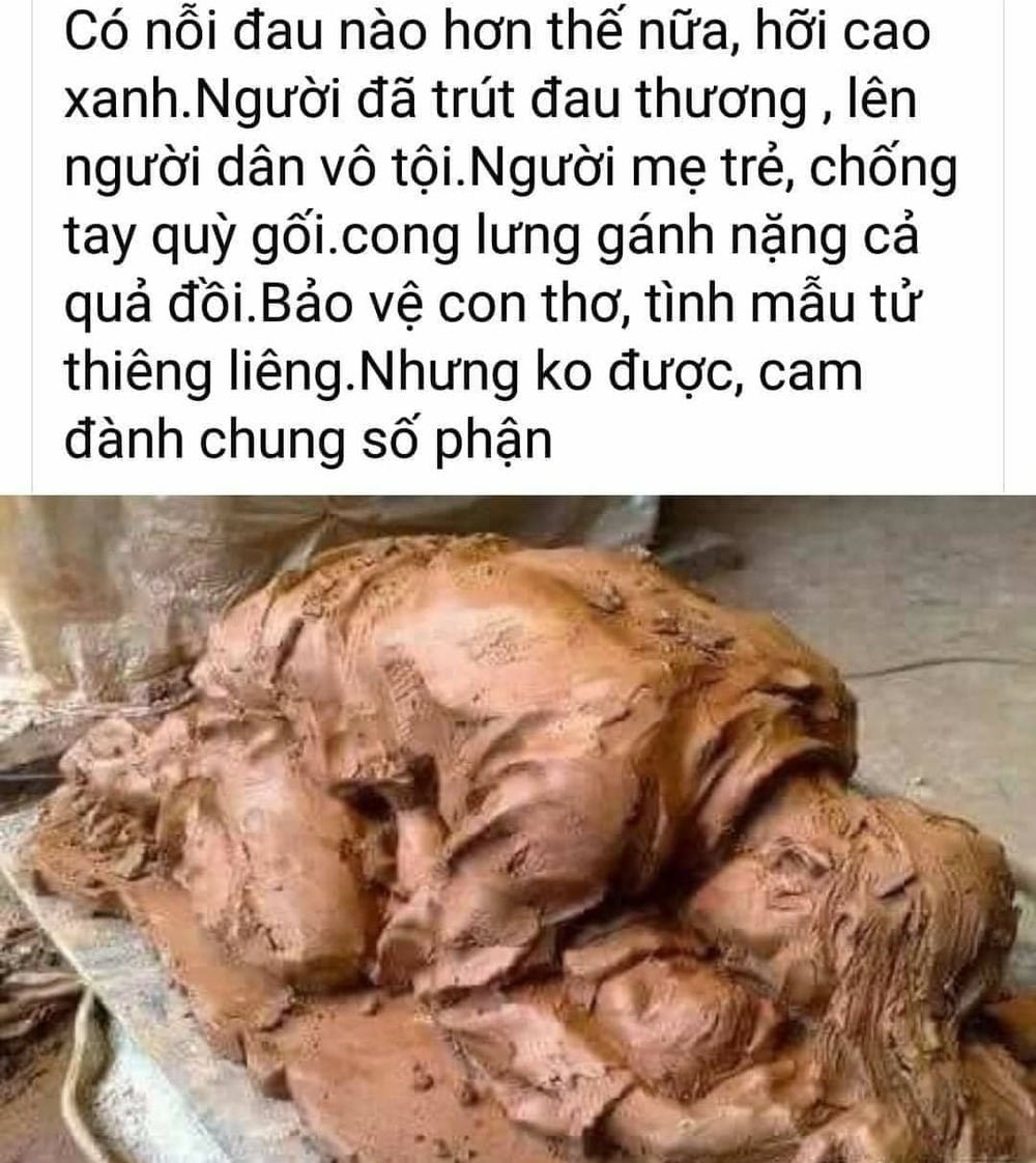 Hình ảnh “mẹ ôm con dưới bùn” ở Quảng Trị là thông tin sai sự thật