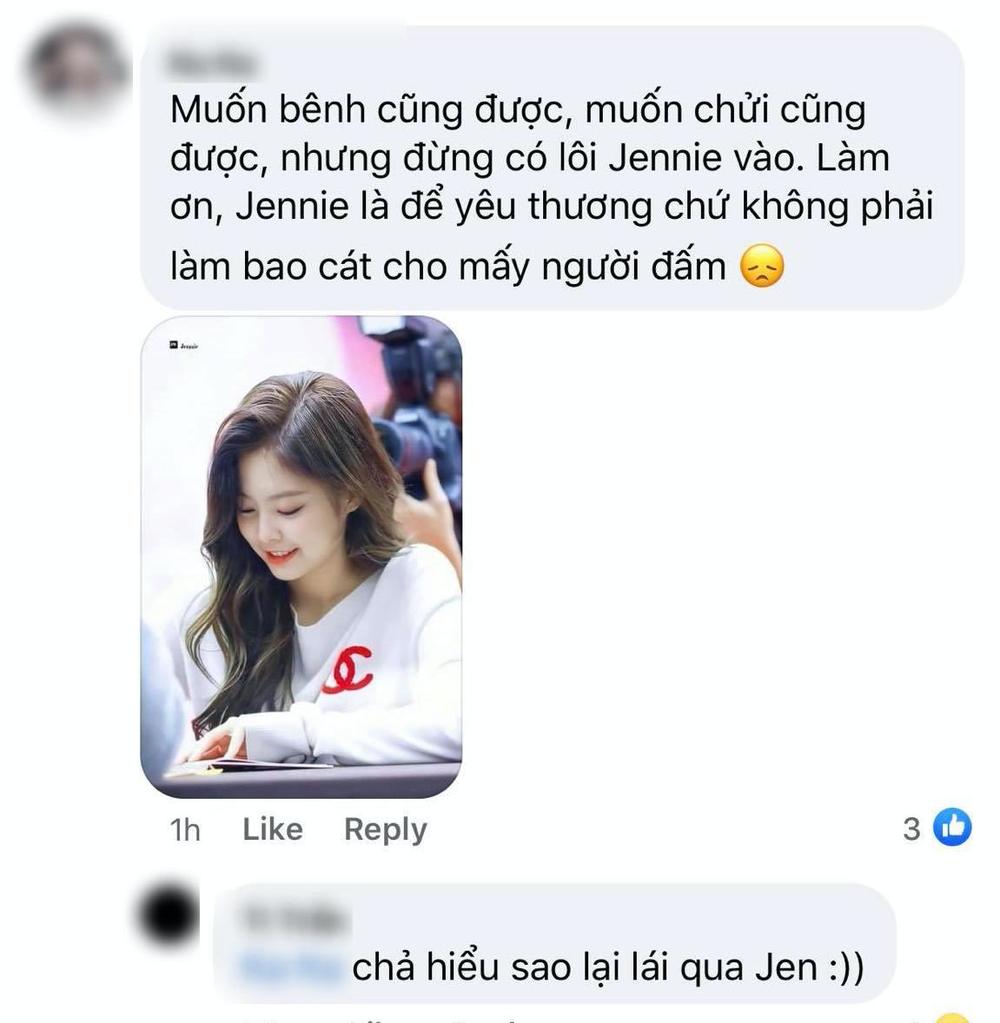 
Fan không thể hiểu được vì sao Jennie luôn bị đổ lỗi. (Ảnh: Chụp màn hình)