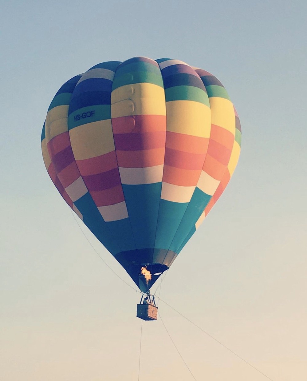 Dự kiến khinh khí cầu tại Bà Rịa - Vũng Tàu sẽ phục vụ du khách bay hàng giờ đồng hồ. (Ảnh: @quynh_thoa_le_nguyen)