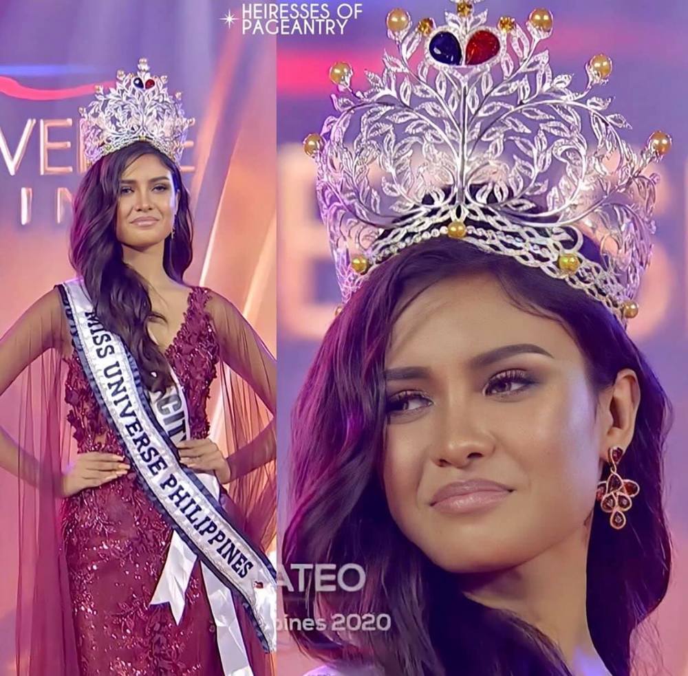  
Miss Universe Philippines cũng vừa được tìm ra, cô được giới chuyên gia sắc đẹp đánh giá là "quái vật 5000 máu" của Khánh Vân tại đấu trường nhan sắc Thế giới (Ảnh: FBNV).