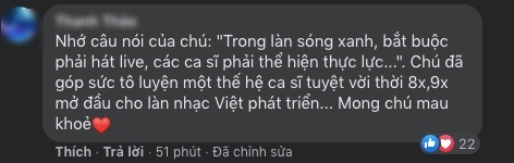  
Khán giả luôn biết ơn những gì nhạc sĩ Lê Quang đã cống hiến cho nền âm nhạc Việt Nam (Ảnh: Chụp màn hình).