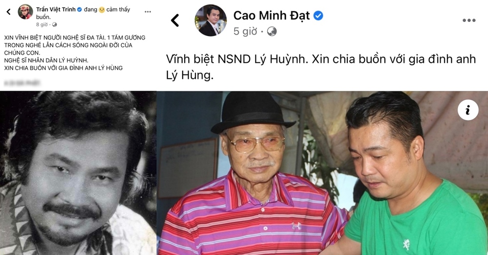  
Việt Trinh hay Cao Minh Đạt cũng bày tỏ nỗi lòng mình (Ảnh: Chụp màn hình).