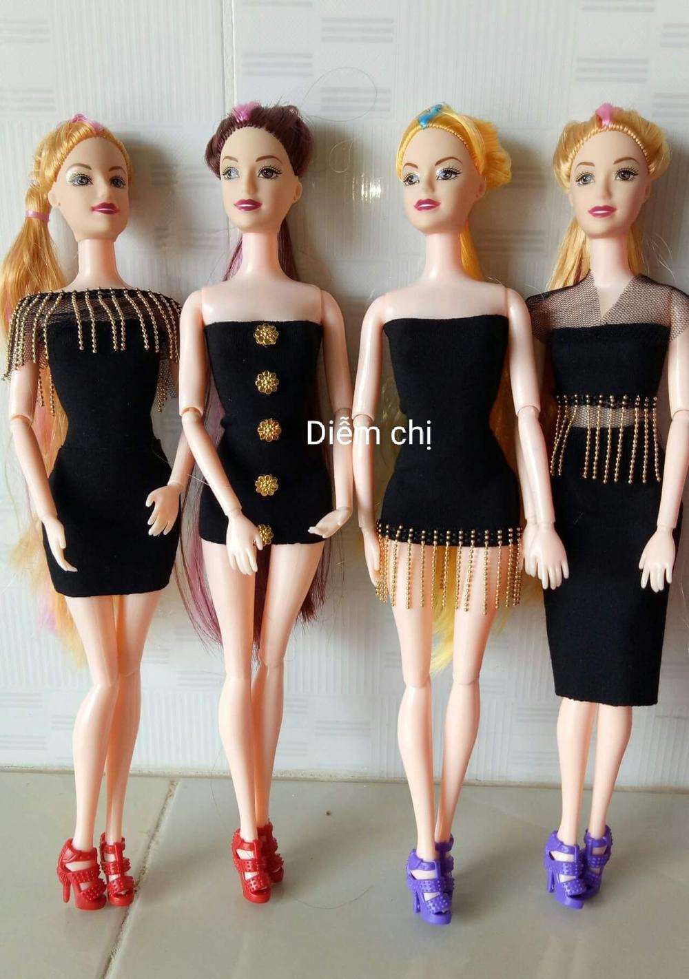 Bộ 10 Đầm Dự Tiệc Váy Dạ Hội Cho Búp Bê barbie  ShopKimBumcom  Shop Kim  Bum