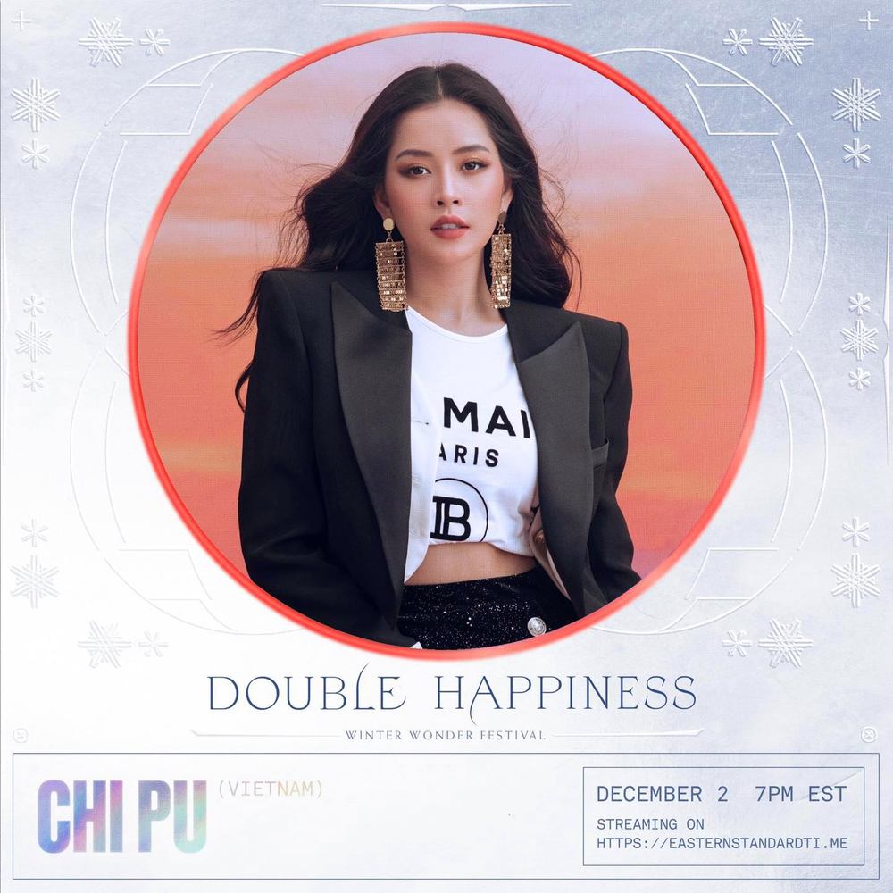 
Chi Pu sẽ biểu diễn tại Double Happiness Winter Festival. Ảnh: FBNV