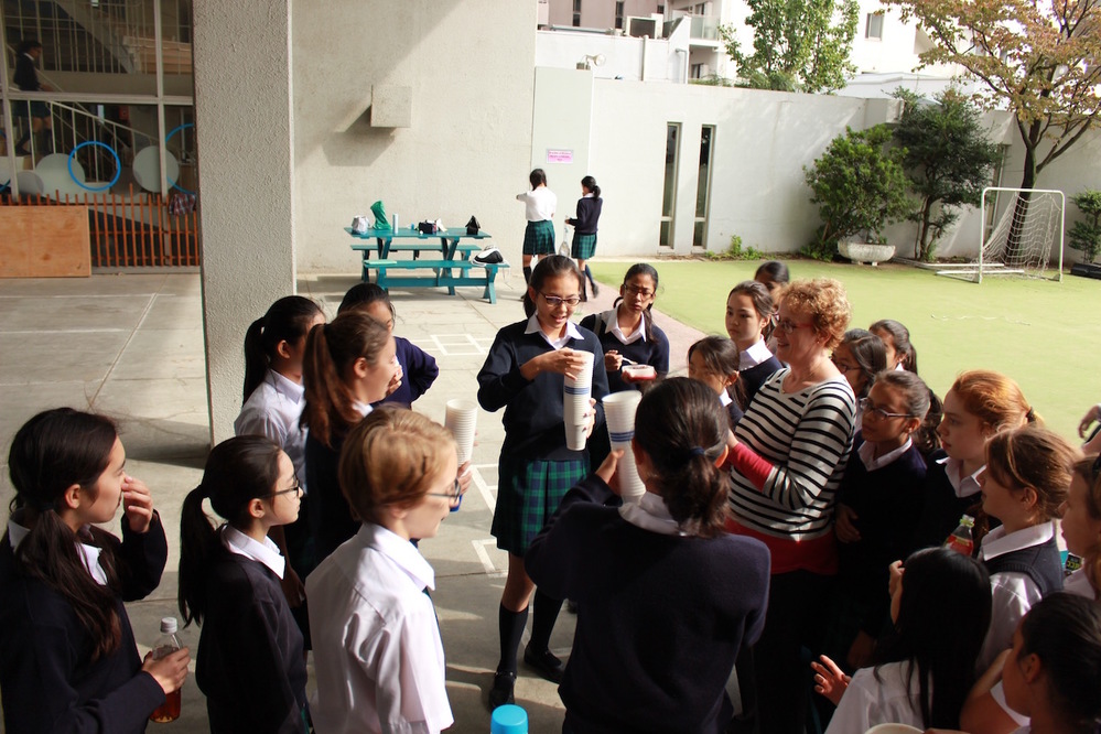  
Học sinh được tham gia các lớp của giáo viên ngoại quốc. (Ảnh: International School of Sacred Heart)