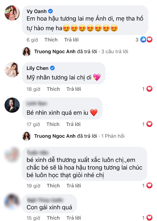  
Vy Oanh khẳng định Bảo Tiên sẽ làm Trương Ngọc Ánh tự hào trong tương lai (Ảnh: Chụp màn hình).