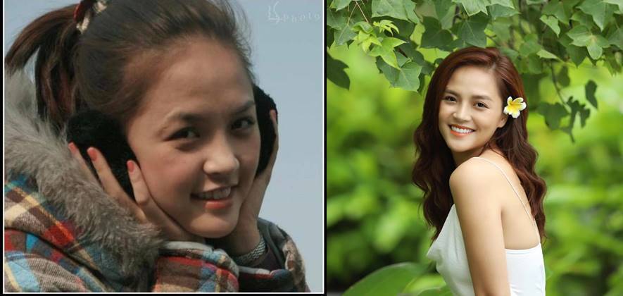  
Còn đây sự thay đổi sau 10 năm của nàng "My Sói" - Thu Quỳnh. Nét xinh đẹp trên gương mặt của nữ diễn viên dường như vẫn vẹn nguyên như vậy, phải chăng thời gian đã bỏ quên mất cô ấy rồi chăng?
