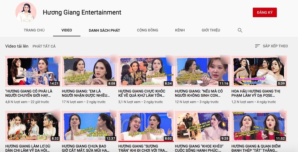 
Đoạn clip đến nhà anti-fan không còn xuất hiện trên kênh YouTube của Hương Giang. (Ảnh: Chụp màn hình) - Tin sao Viet - Tin tuc sao Viet - Scandal sao Viet - Tin tuc cua Sao - Tin cua Sao