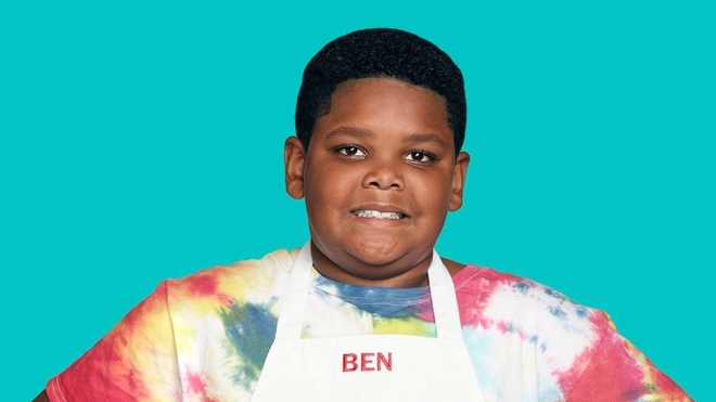  
Ben Watkins – thí sinh được yêu thích tại Vua Đầu Bếp Nhí Mỹ 2018. (Ảnh: MasterChef Junior)