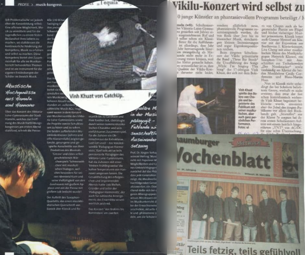  
Từ năm 11 tuổi, Vinh Khuất đã tham gia nhiều cuộc thi âm nhạc và đoạt nhiều giải thưởng cao, được những tờ báo Đức khen ngợi. (Nguồn: FB NV)