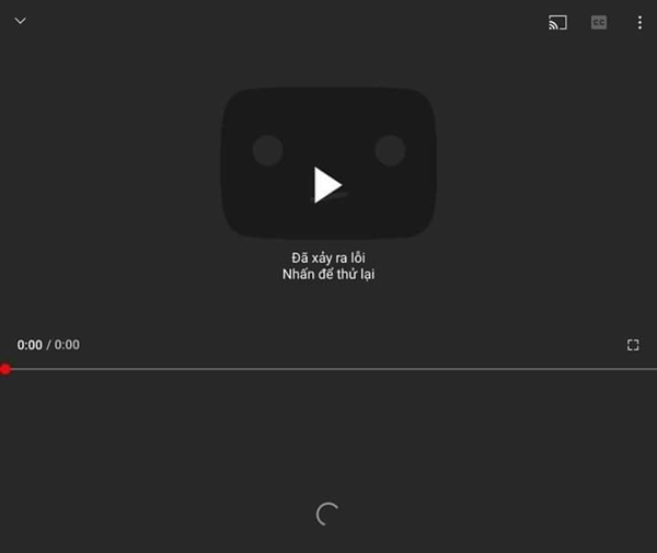  
Nhiều người dùng không thể xem video trên YouTube. (Ảnh chụp màn hình)
