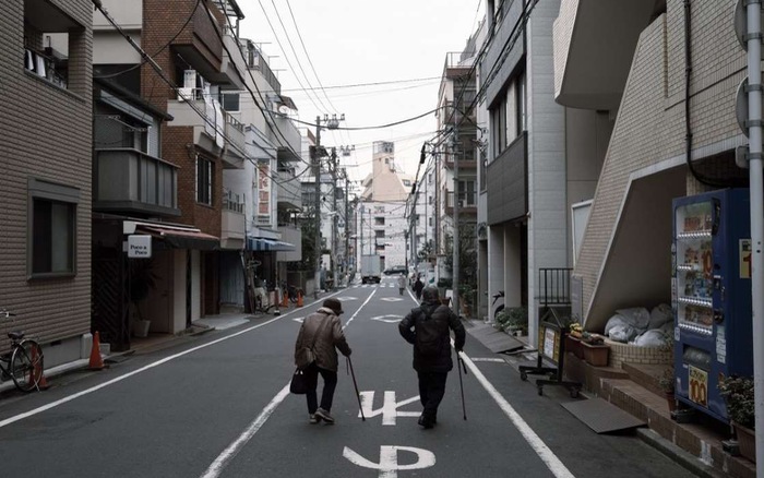  
Đường phố Nhật Bản vắng vẻ (Ảnh: SCMP)