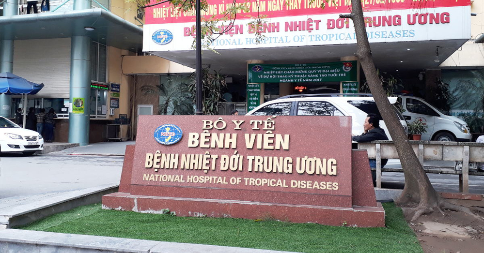 
Bệnh viện Bệnh Nhiệt đới Trung ương, nơi bé trai gần 6kg ra đời (Ảnh: Dân Việt)