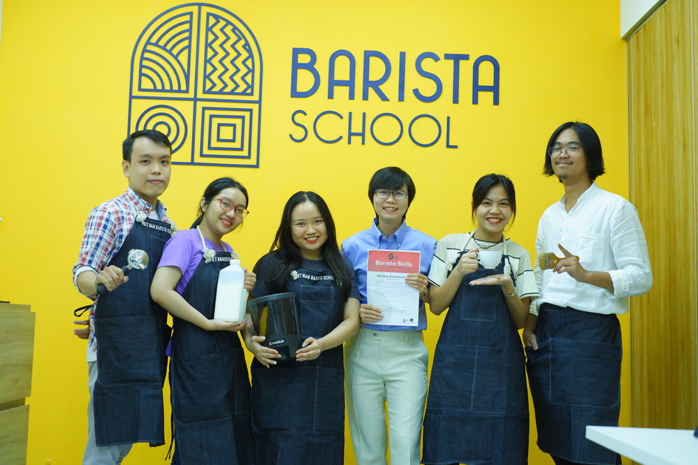 Việt Nam Barista School là học viện đào tạo SCA uy tín tại Việt Nam