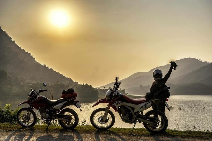  
Đi xe máy để khám phá nhiều hơn đất nước Việt Nam tươi đẹp. (Ảnh: @tamtam_105)
