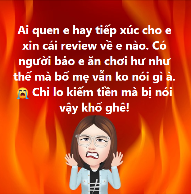  
Nữ sinh Hải Dương “đăng đàn” khi bị cho là ăn chơi. (Ảnh: Chụp màn hình)