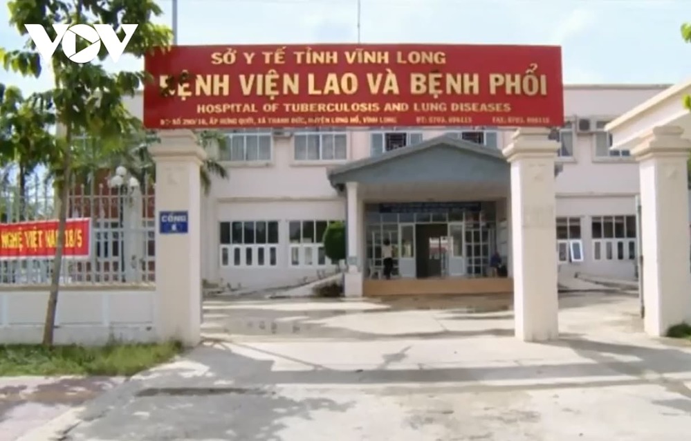  
Bệnh viện Lao và Bệnh tim phổi tỉnh Vĩnh Long là nơi điều trị cho bệnh nhân nhập cảnh trái phép này. (Ảnh: VOV)  