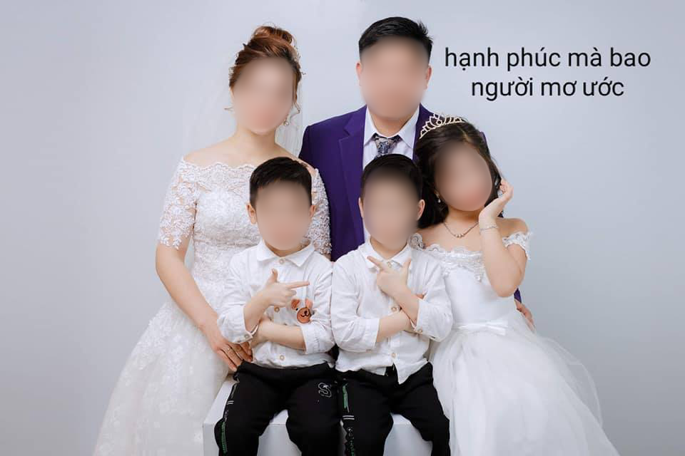  
Chứng kiến bức hình gia đình của H.N, nhiều người không khỏi xót thương trước hoàn cảnh của ba mẹ con (Nguồn: FBNV)