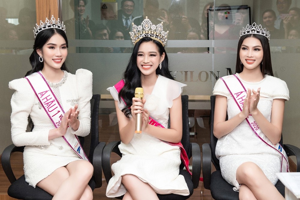 Top 3 Hoa hậu Việt Nam 2020 giao lưu cùng Chicilon Media - Tin sao Viet - Tin tuc sao Viet - Scandal sao Viet - Tin tuc cua Sao - Tin cua Sao