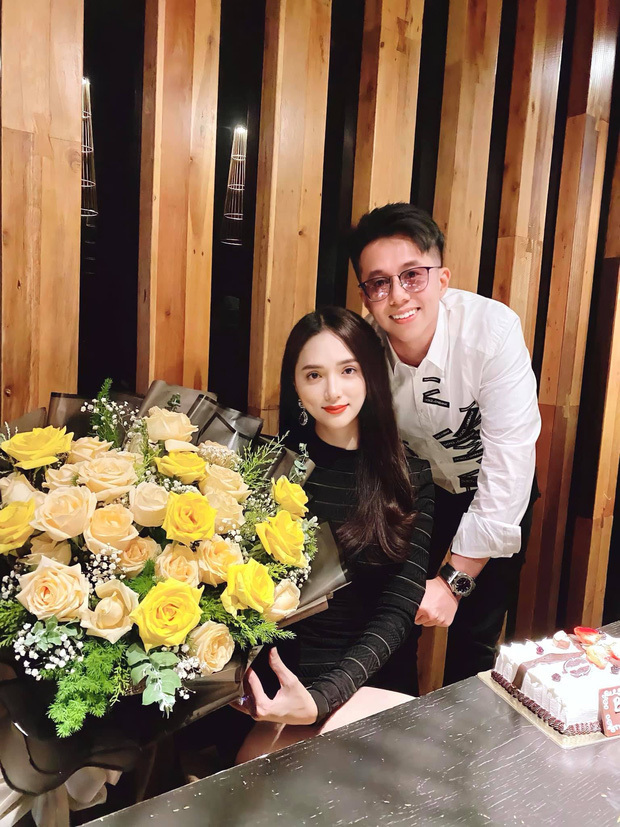  
Matt Liu bên Hương Giang trong dịp sinh nhật 29 tuổi của cô. (Ảnh: IG)
