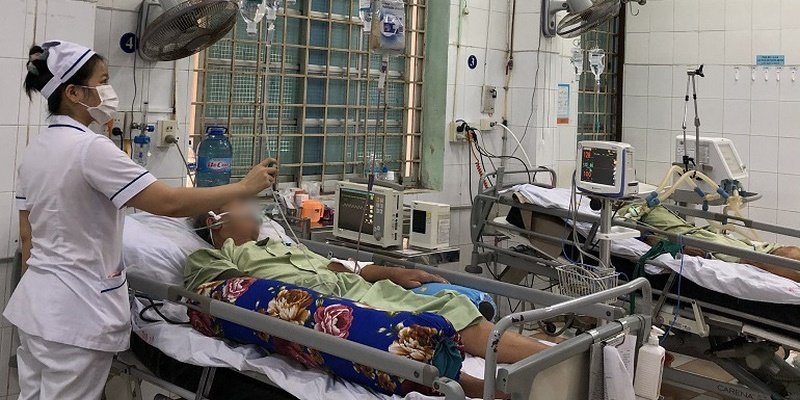 
Bệnh nhân nhập viện vì đột quỵ tại Bình Định tăng mạnh chỉ trong 2 tháng. (Ảnh: VTV)